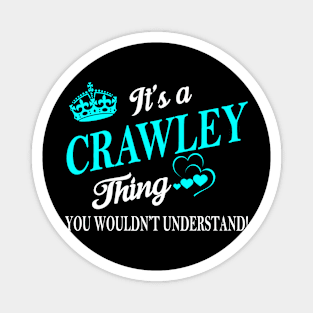 CRAWLEY Magnet